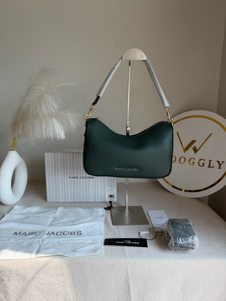 Drifter Convertible Shoulder Bag With Box Packing - Emarald Green