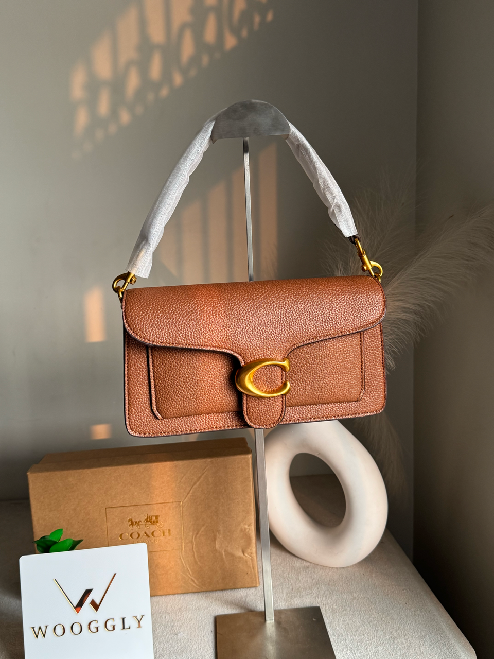 COACH TABBY 26 Brown Good Quality-BOX PACKING