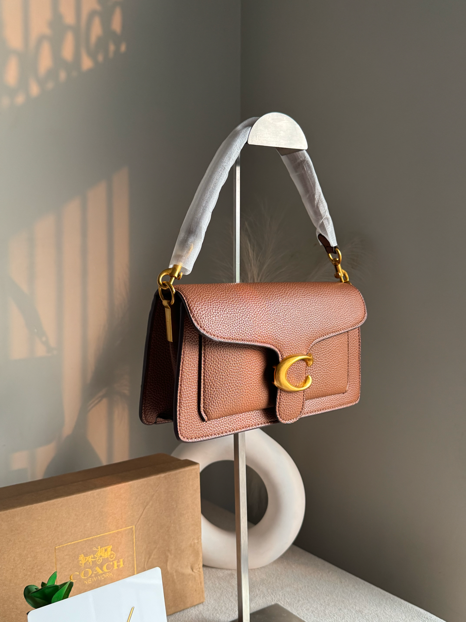 COACH TABBY 26 Brown Good Quality-BOX PACKING