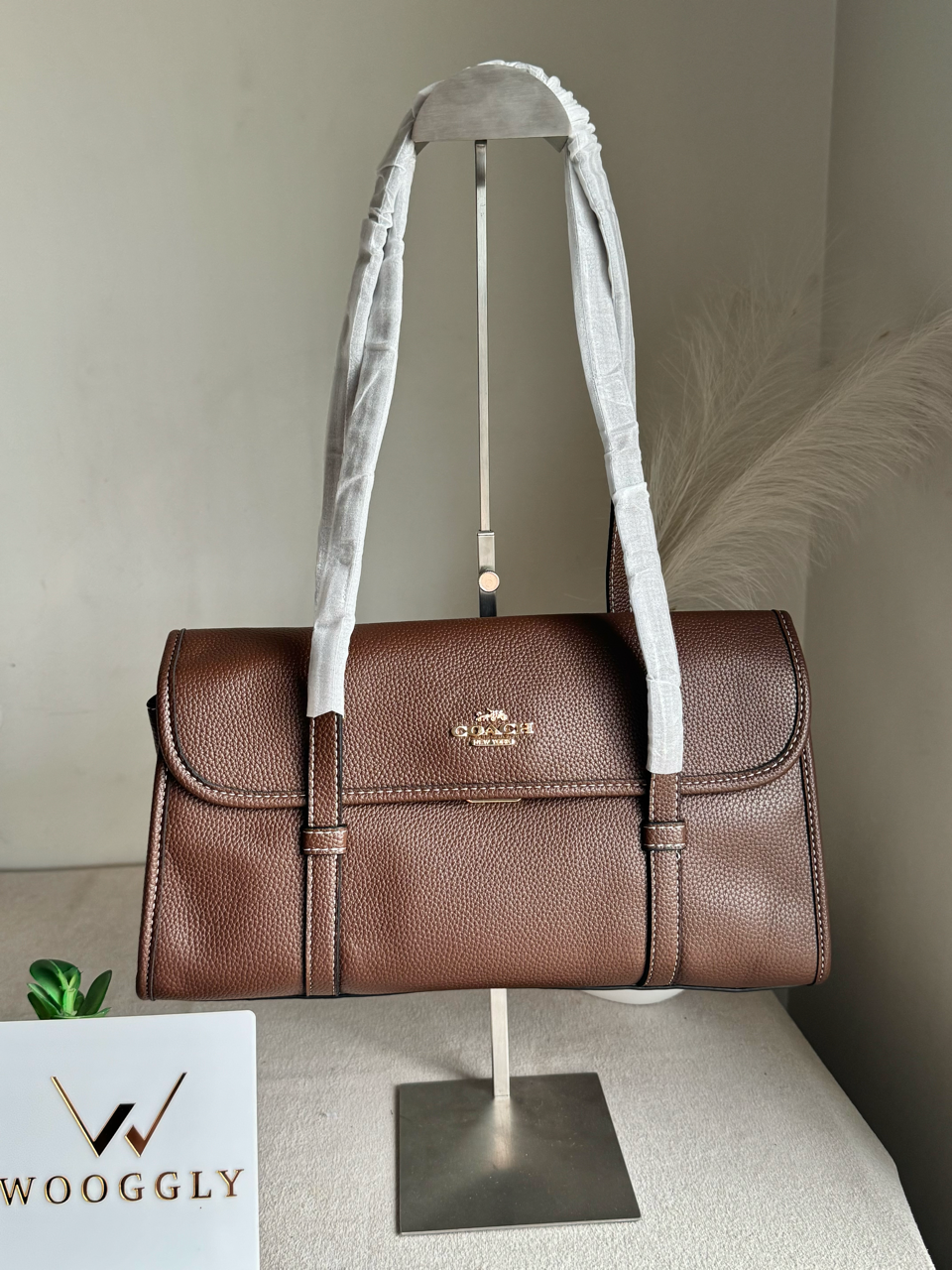 High Quality Coach Shoulder Bag - Brown