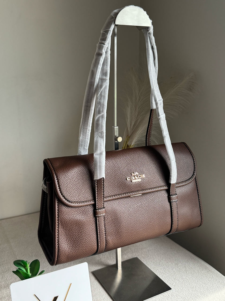 High Quality Coach Shoulder Bag - Brown