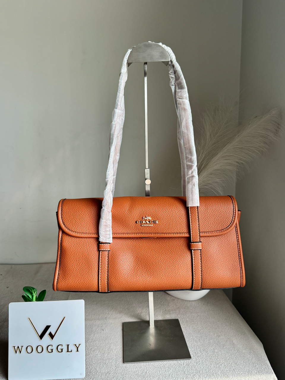 High Quality Coach Shoulder Bag - Fall Brown