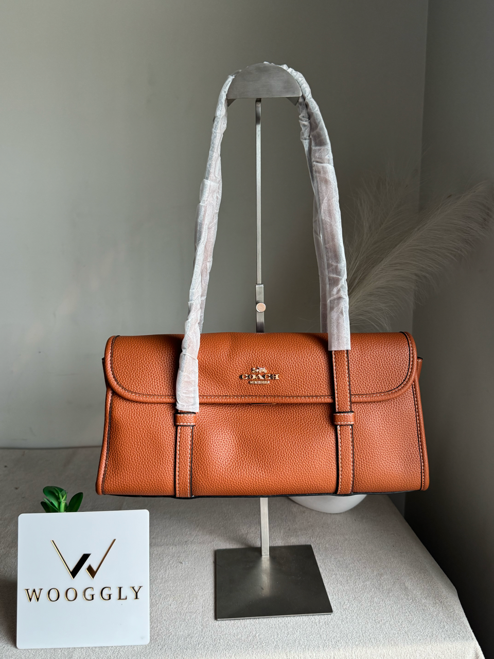 High Quality Coach Shoulder Bag - Fall Brown