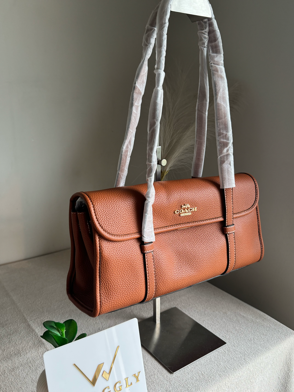 High Quality Coach Shoulder Bag - Fall Brown