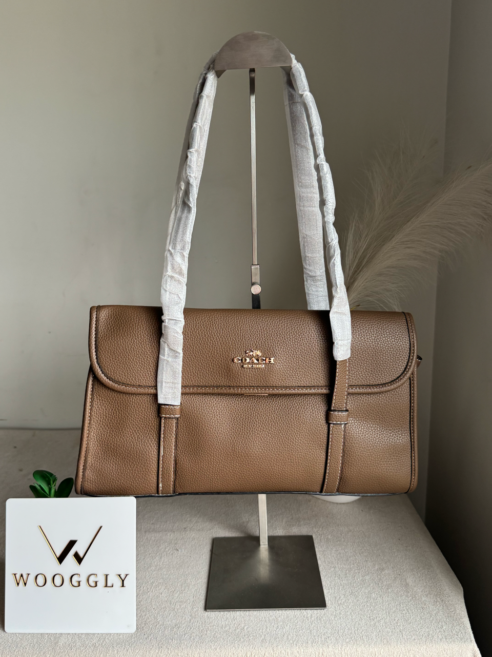 High Quality Coach Shoulder Bag - Vintage Brown