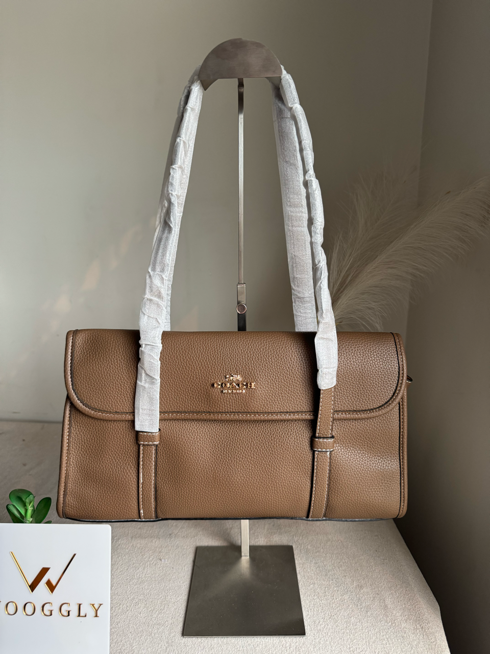 High Quality Coach Shoulder Bag - Vintage Brown