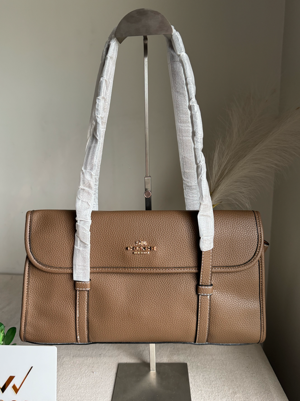 High Quality Coach Shoulder Bag - Vintage Brown