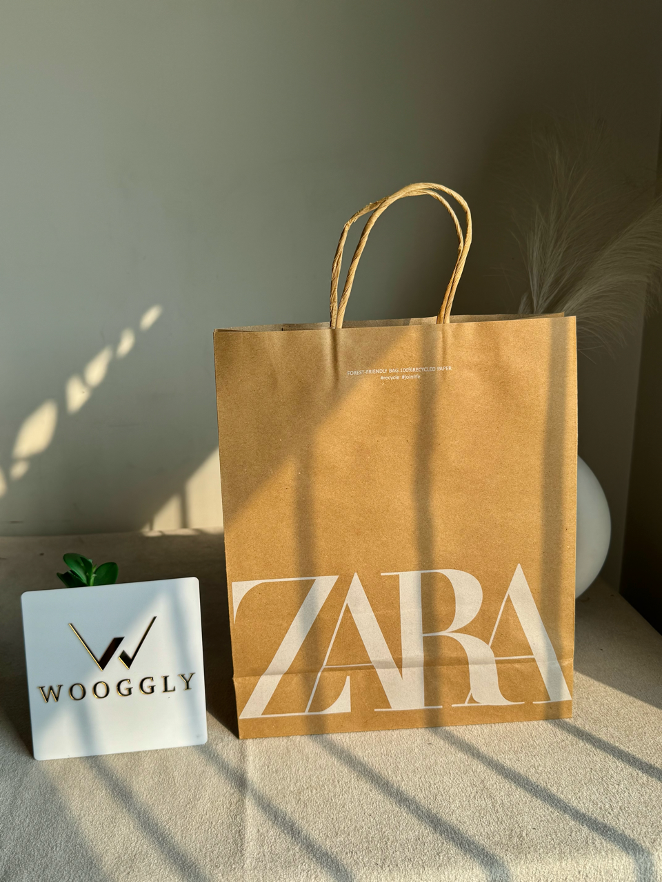 Gift Bag - Zara (same as original) - Medium (MUST ADD ON BOX/CARTON PACKING)
