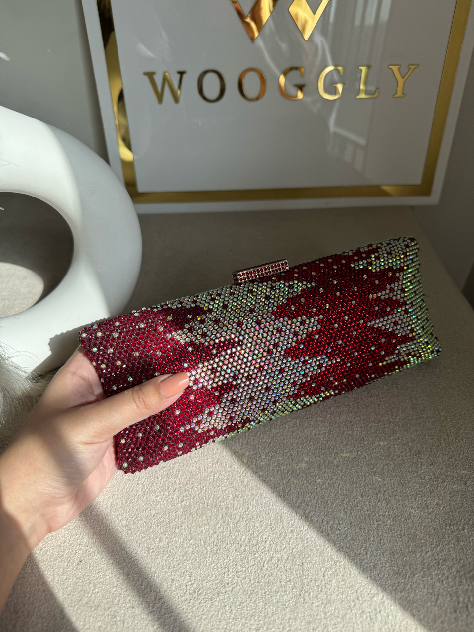 High Quality Élan Clutch - Galaxy Red