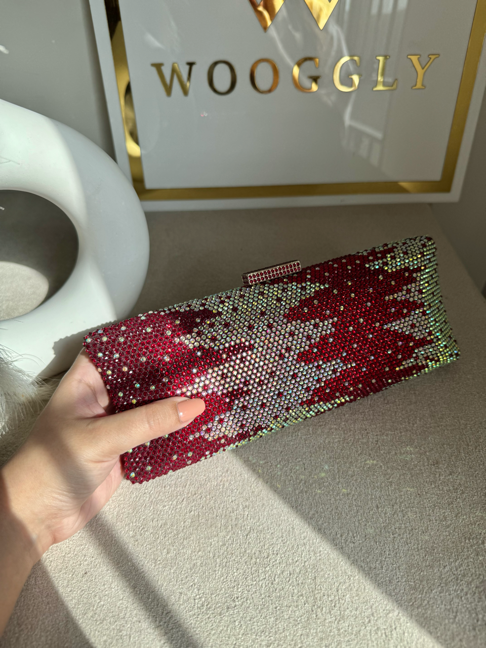 High Quality Élan Clutch - Galaxy Red