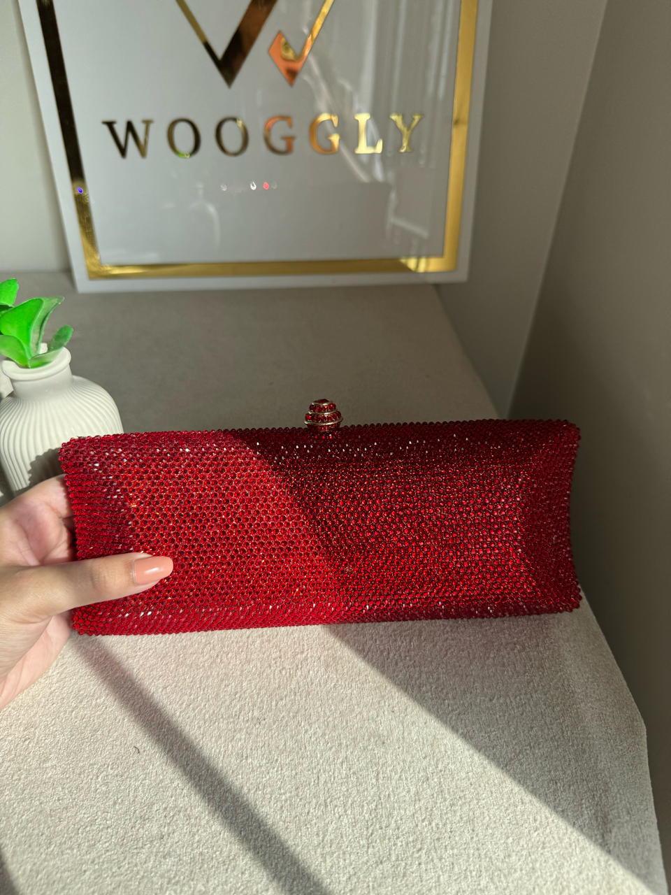 High Quality Élan Clutch - Shendi Red