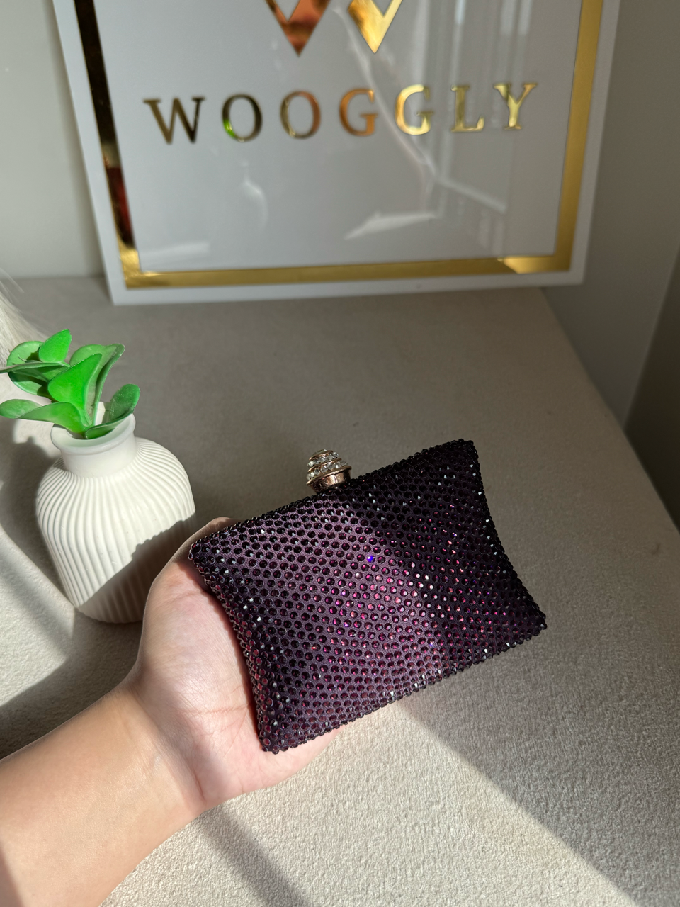 Ella Clutch - Prettiest Magenta
