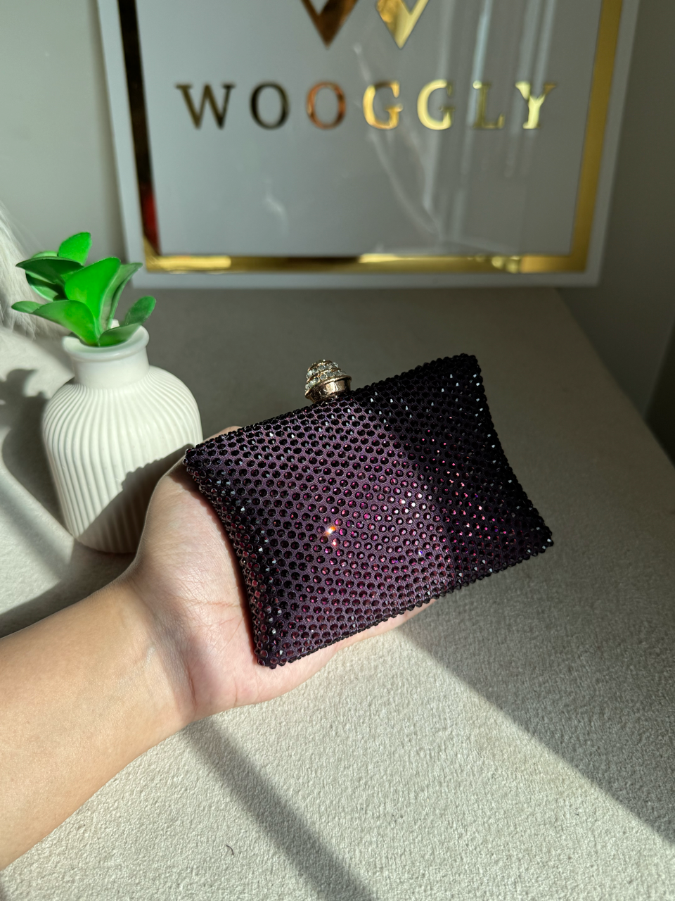 Ella Clutch - Prettiest Magenta