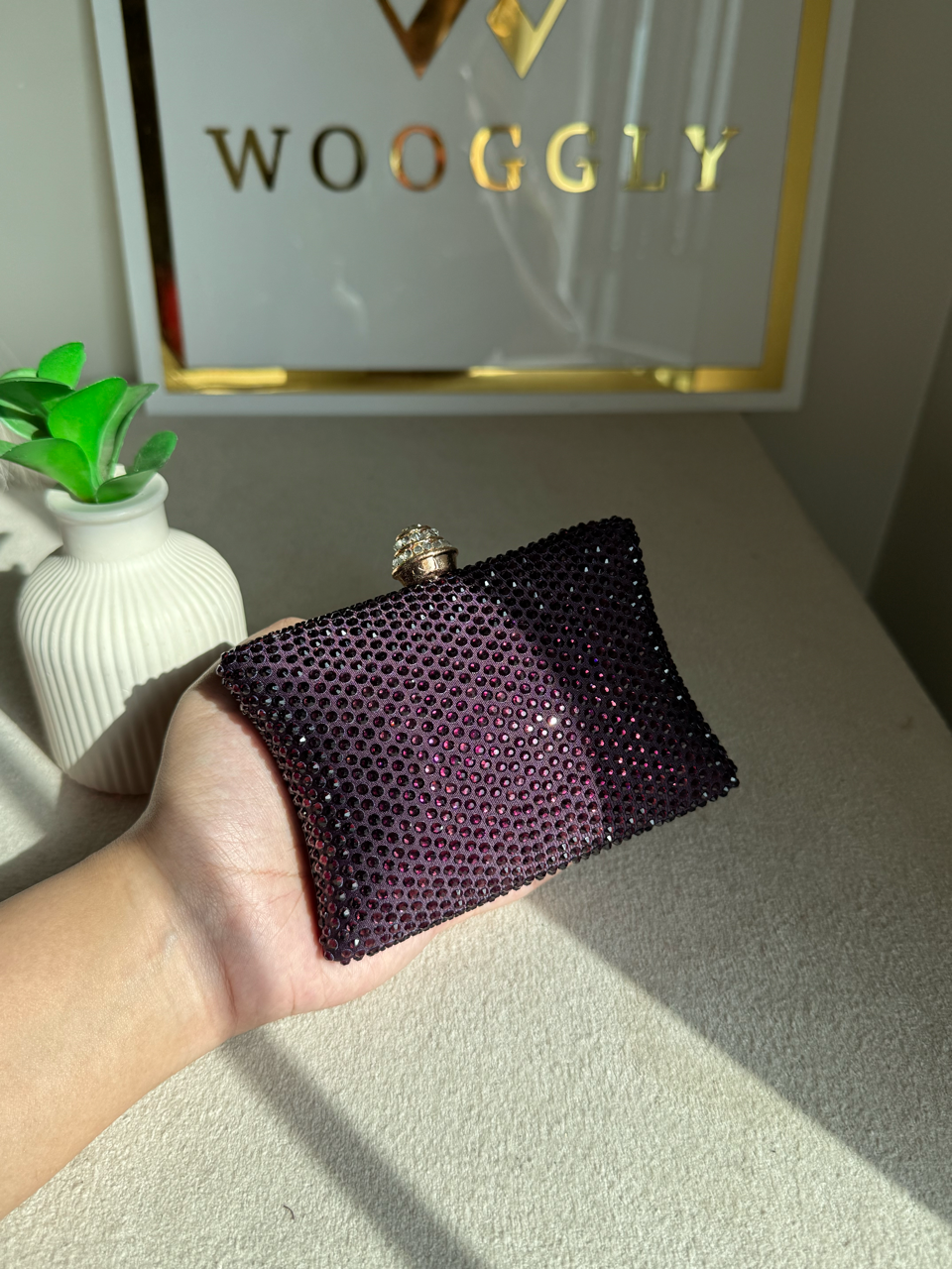 Ella Clutch - Prettiest Magenta