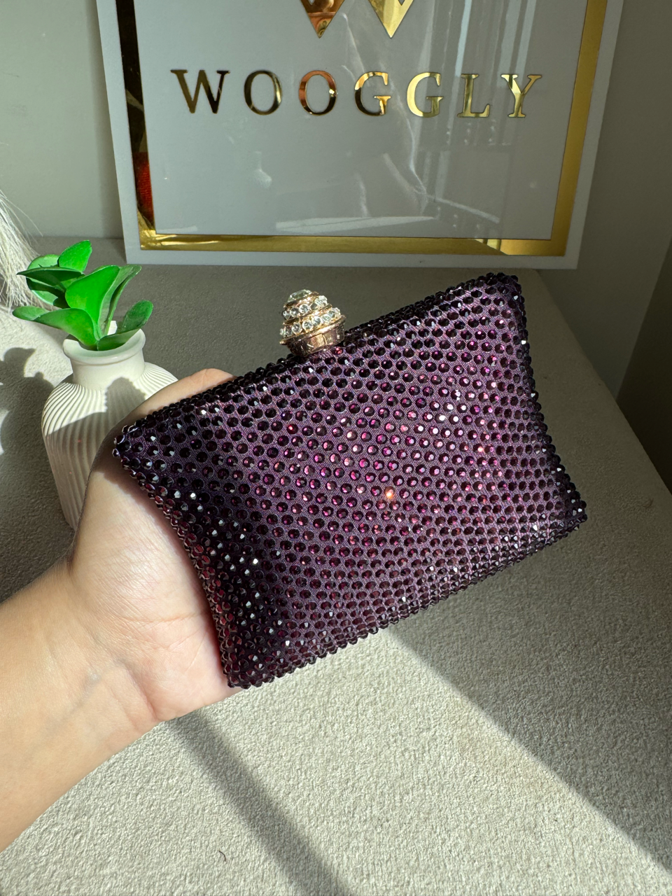 Ella Clutch - Prettiest Magenta