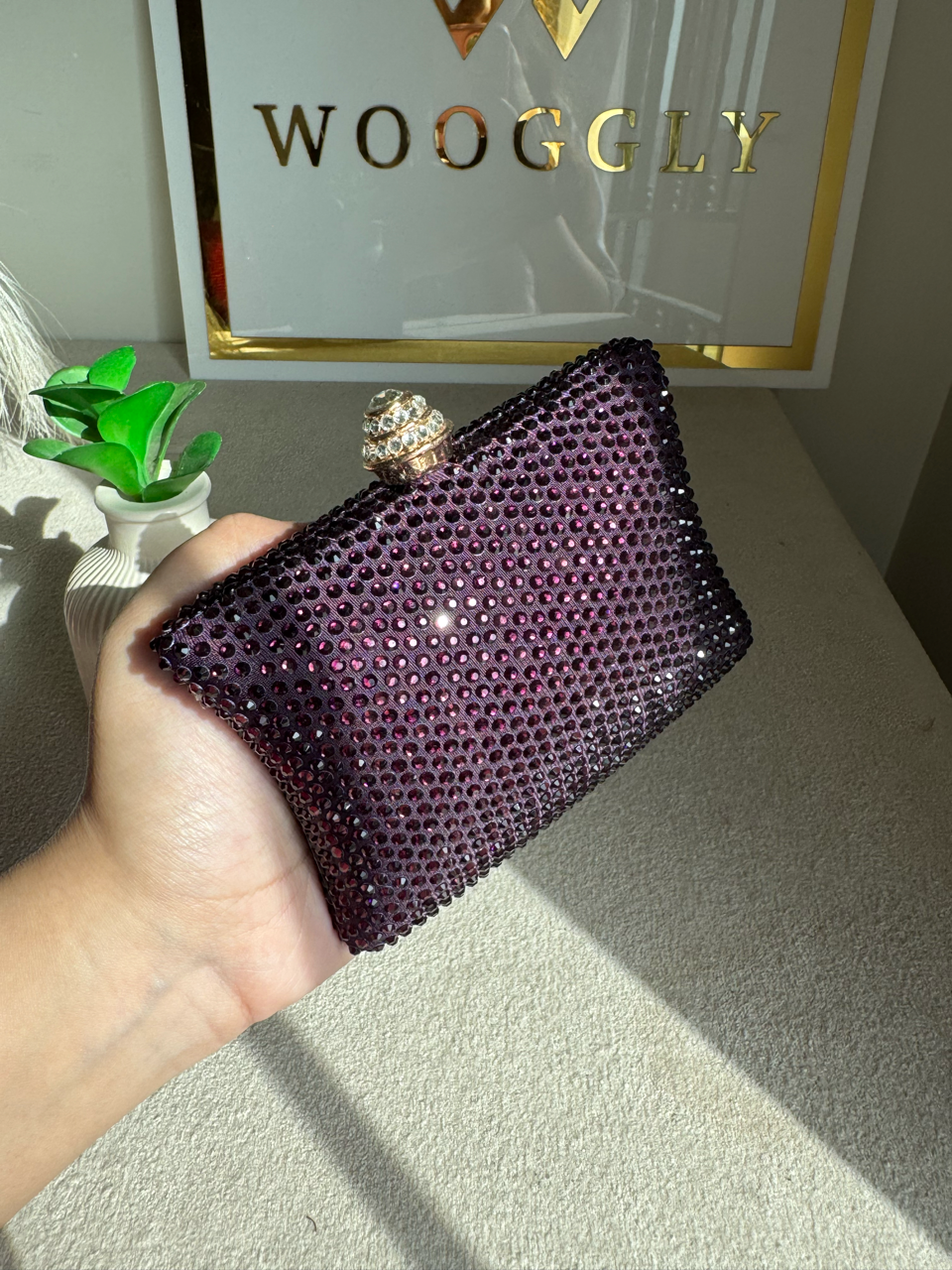 Ella Clutch - Prettiest Magenta