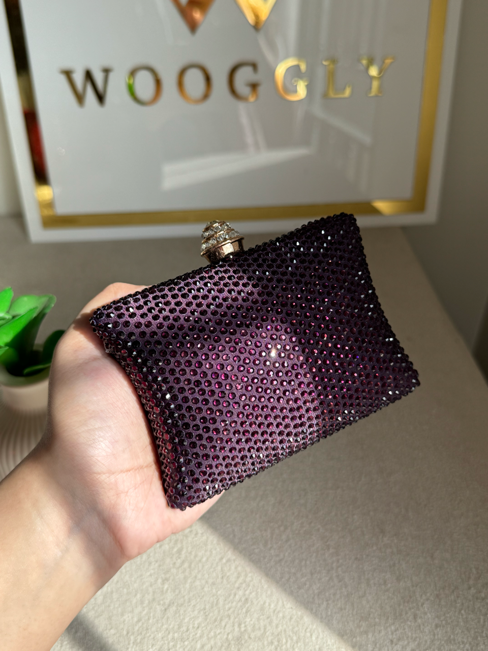 Ella Clutch - Prettiest Magenta
