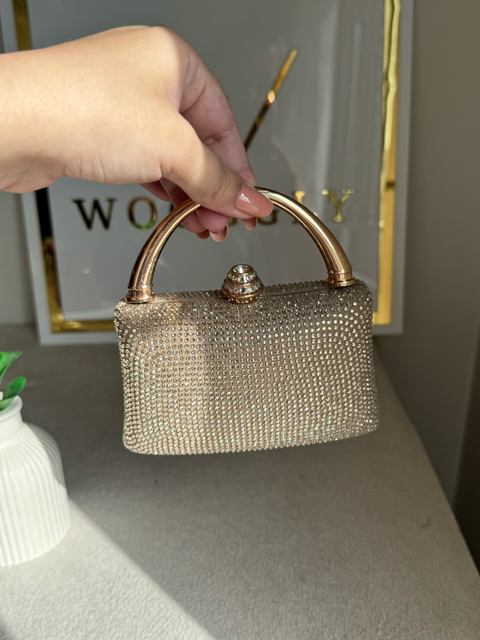 VÉRA Clutch - Ivory