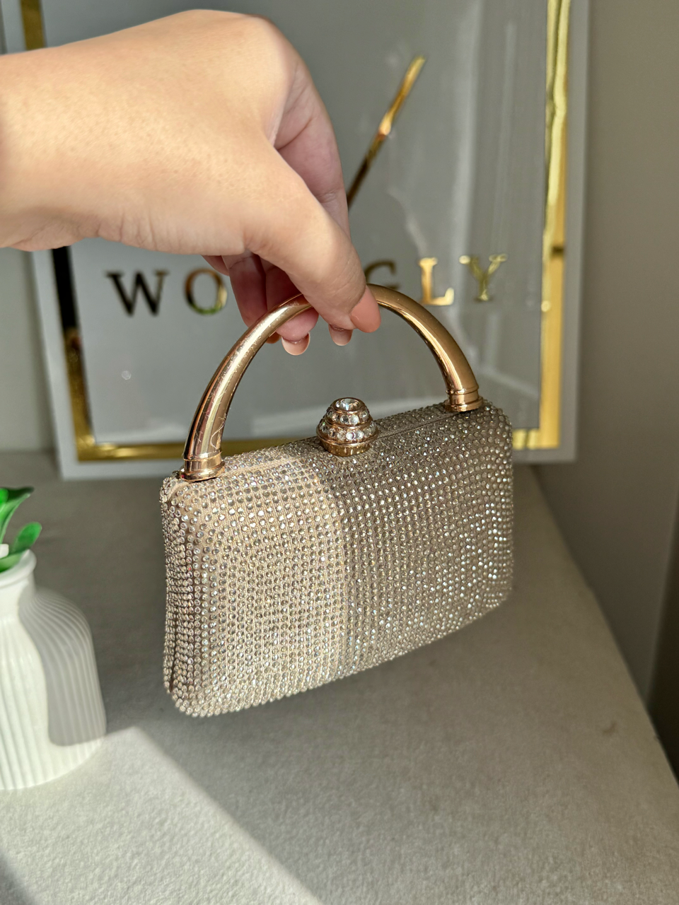VÉRA Clutch - Ivory