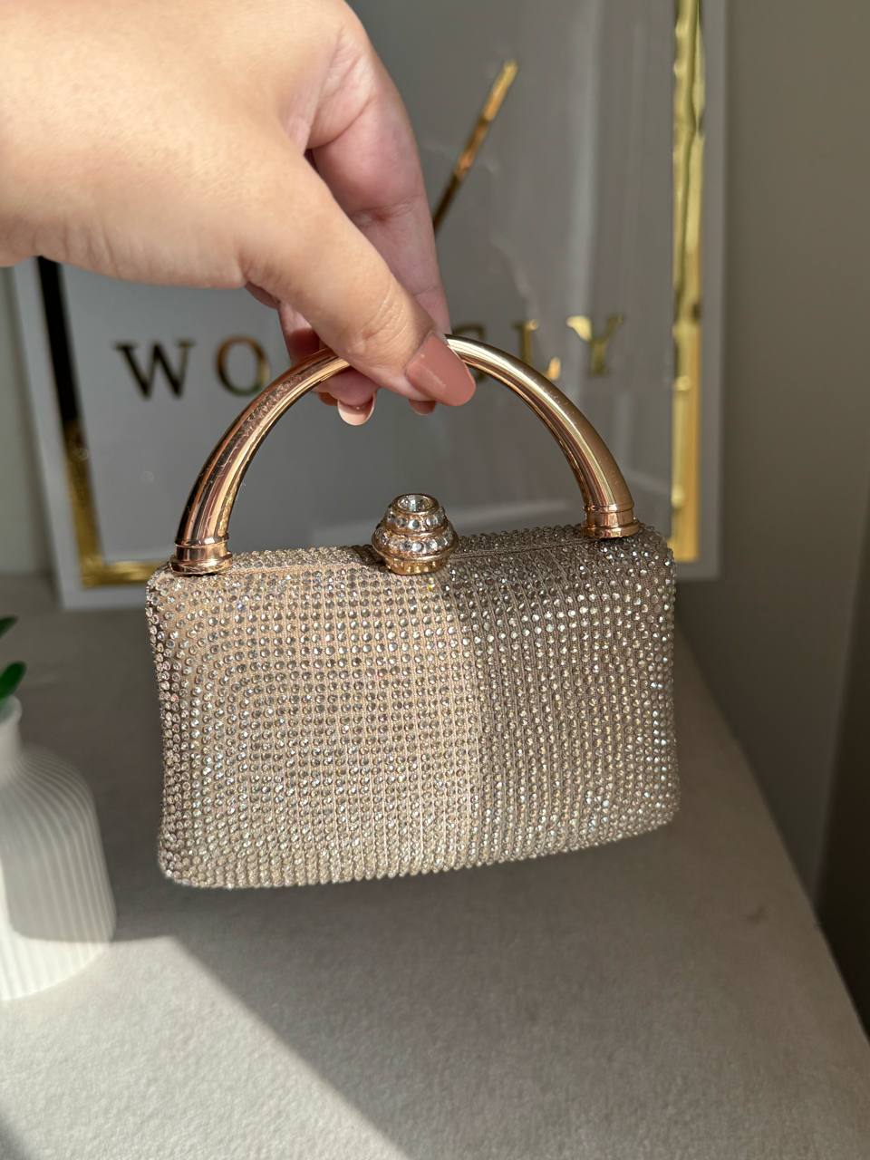 VÉRA Clutch - Ivory