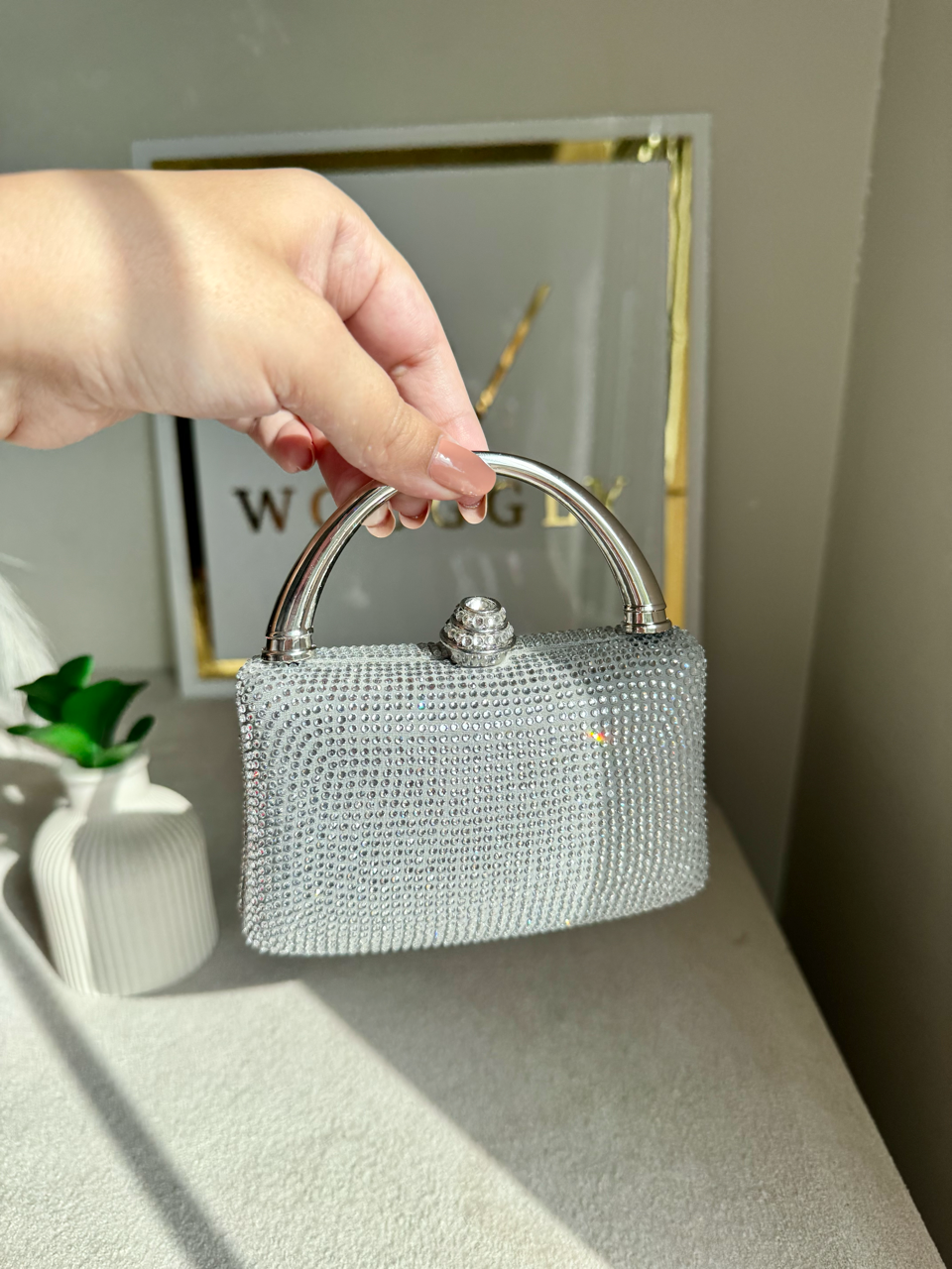 VÉRA Clutch - Silver