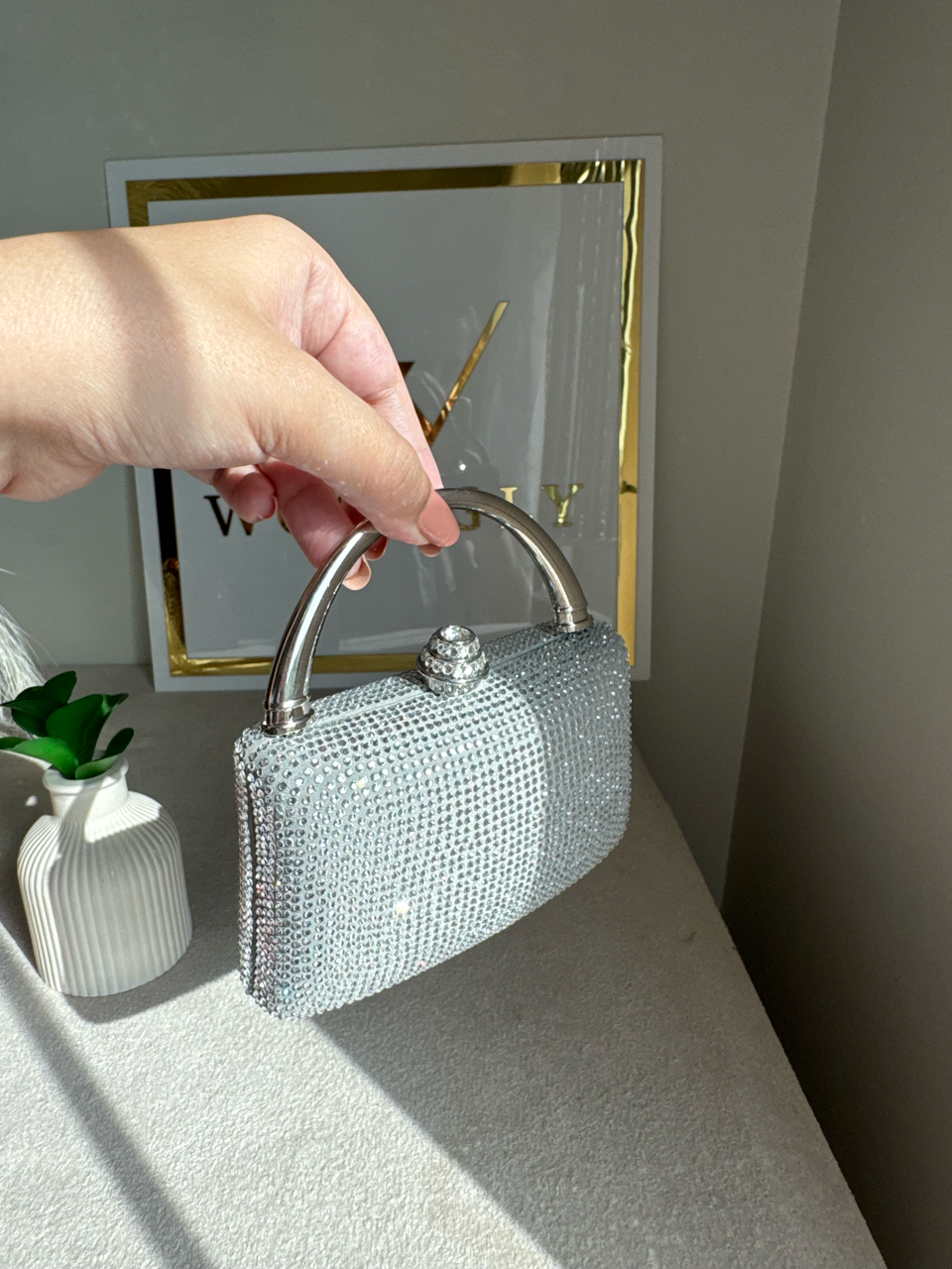 VÉRA Clutch - Silver