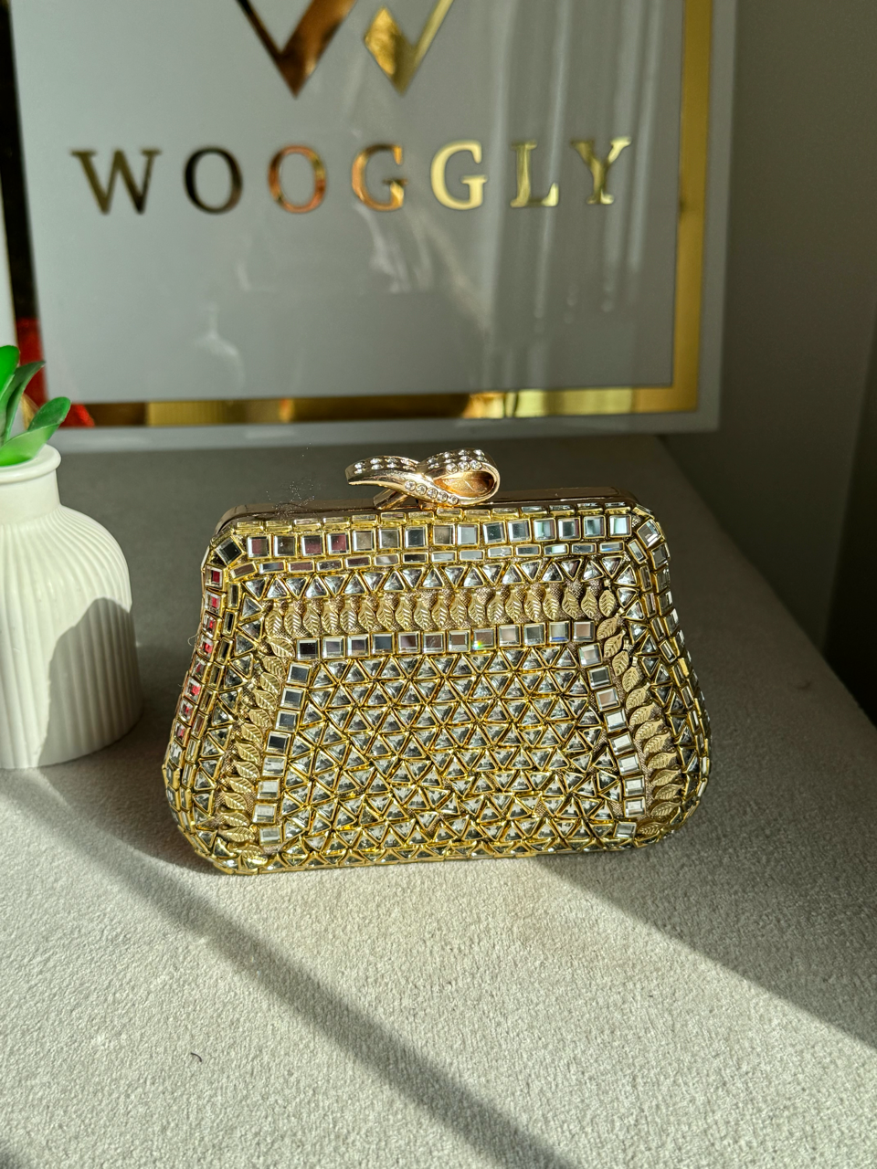 Maharani Kundan Clutch