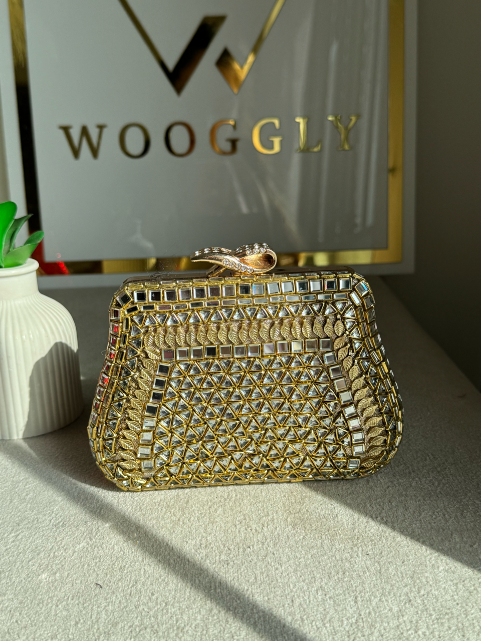 Maharani Kundan Clutch