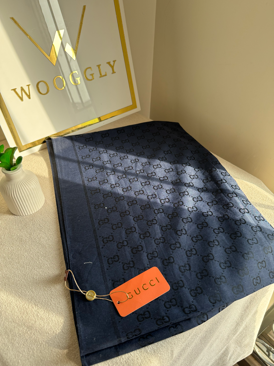 ALL SEASON Gucci Signature Stoller - Navy Blue