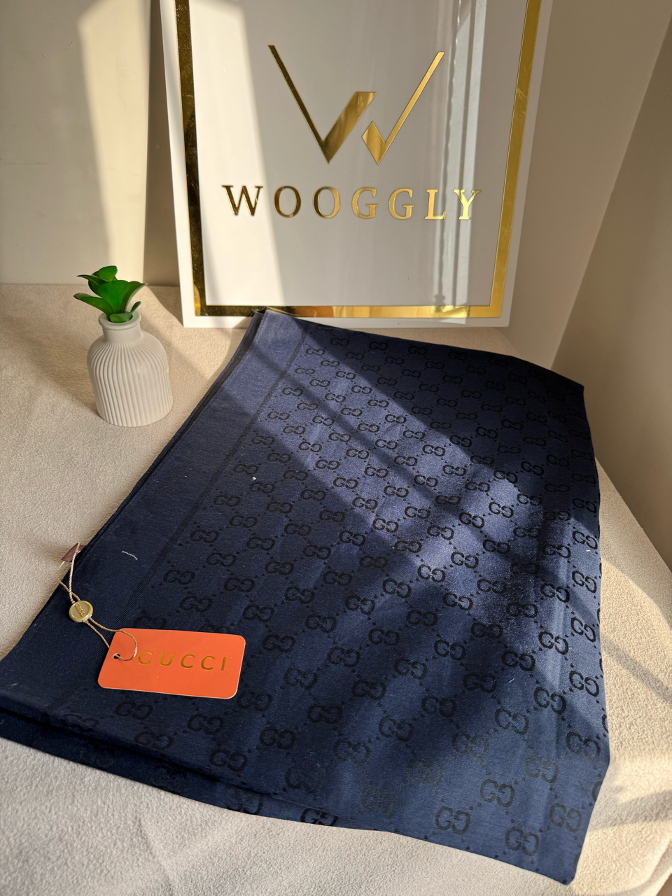 ALL SEASON Gucci Signature Stoller - Navy Blue