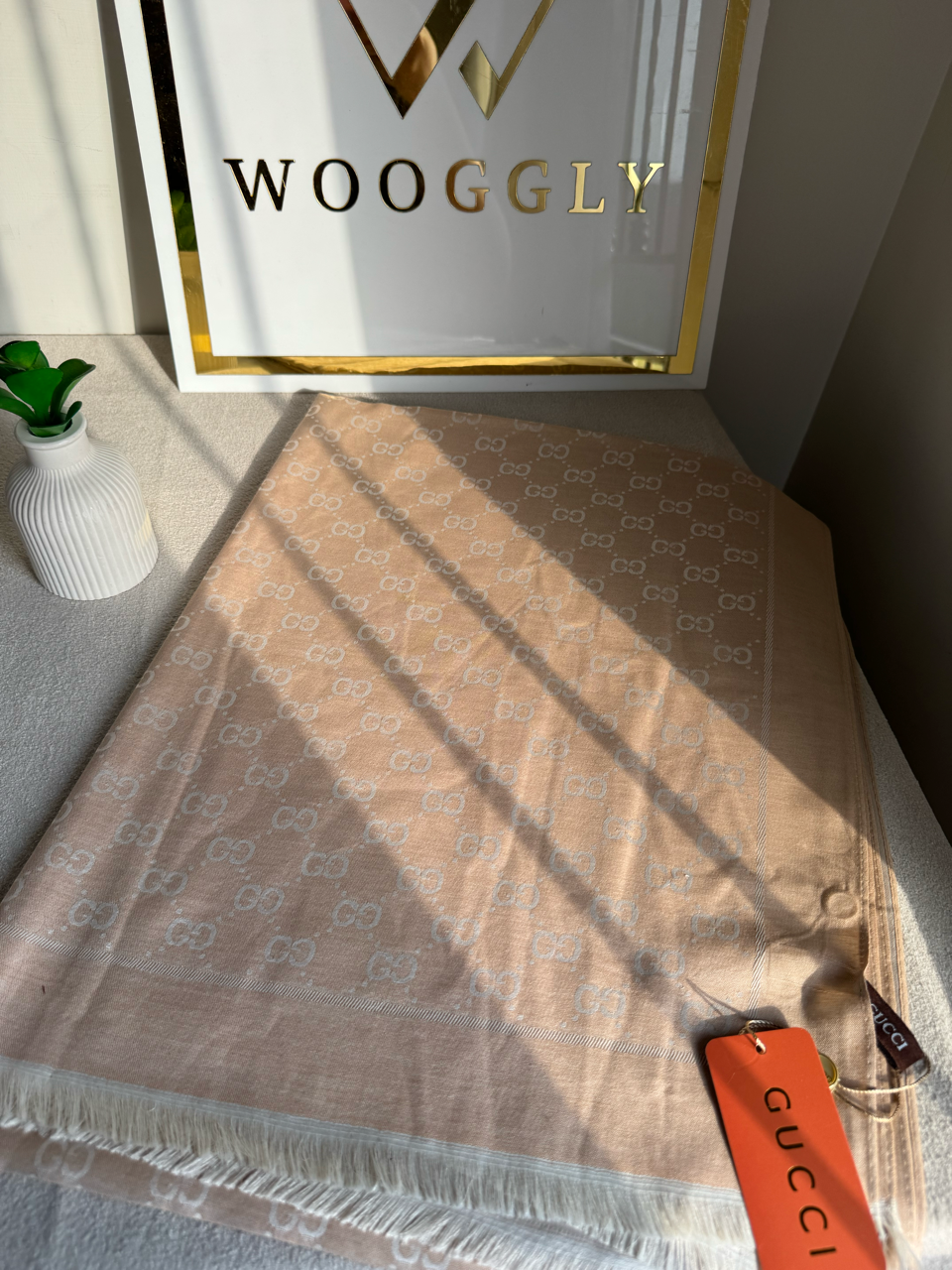 ALL SEASON Gucci Signature Stoller - Peach