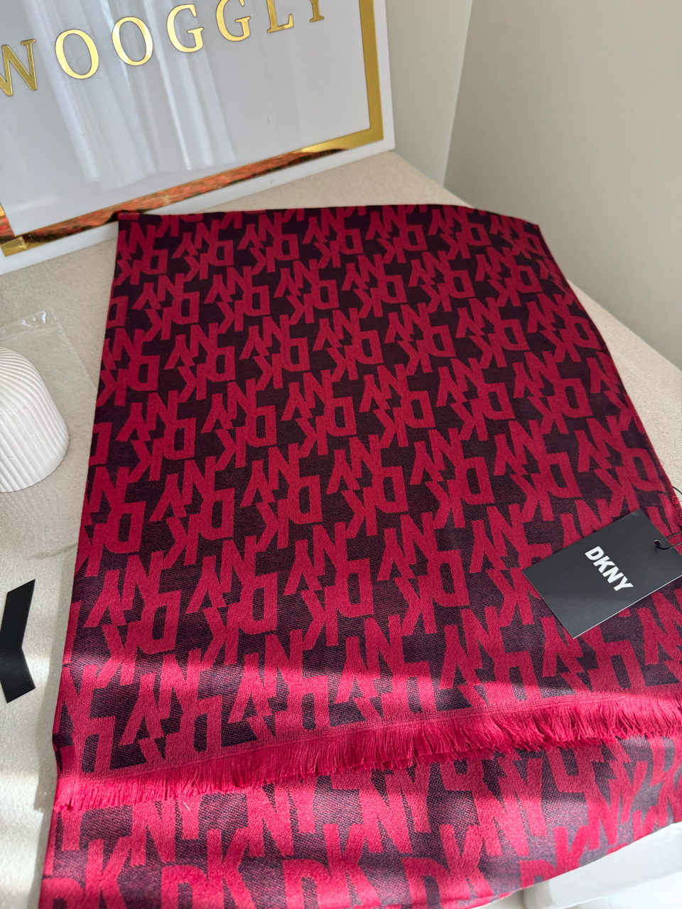 ALL SEASON DKNY Stoller - Black & Red