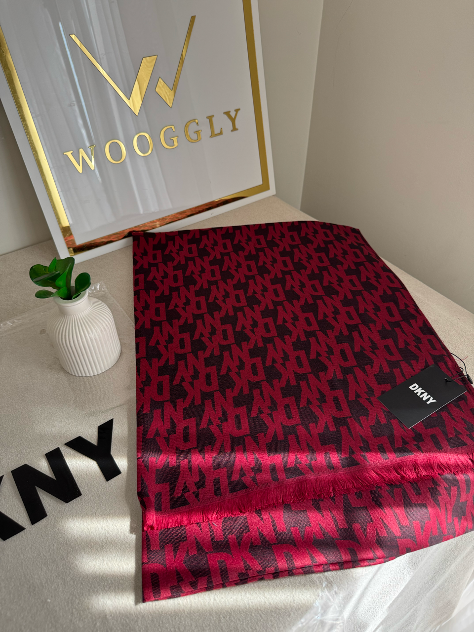 ALL SEASON DKNY Stoller - Black & Red