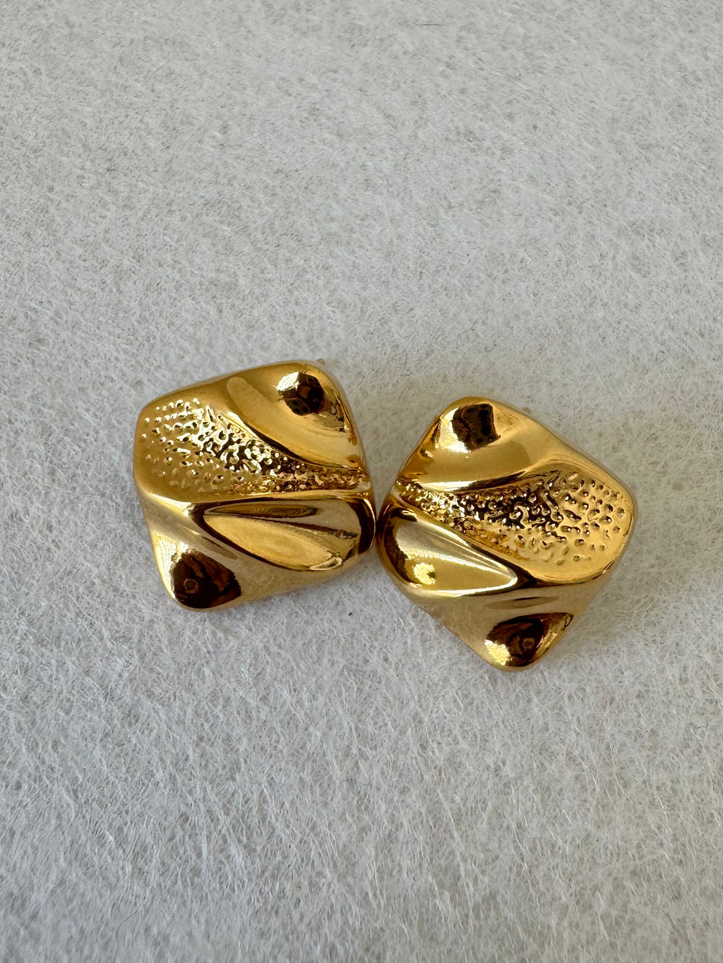 Regal Studs - 18K Gold Plated