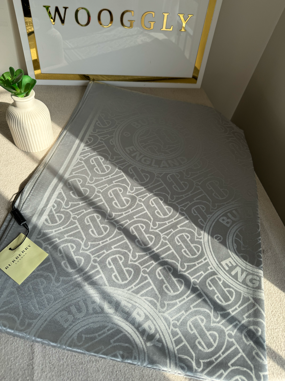 ALL SEASON Burberry Pashmina Stoller - Grey