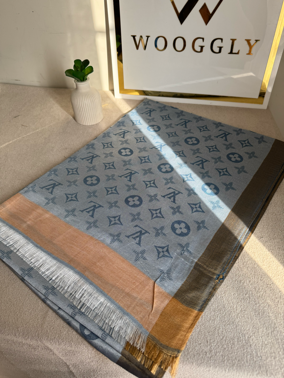 ALL SEASON LV Pashmina Stoller - Light Blue