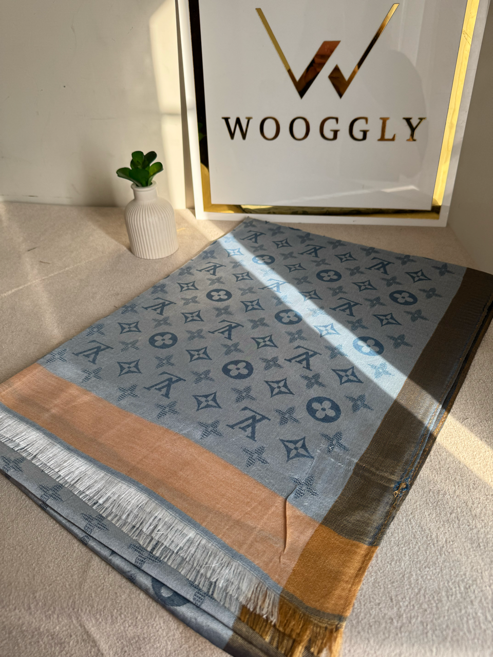 ALL SEASON LV Pashmina Stoller - Light Blue