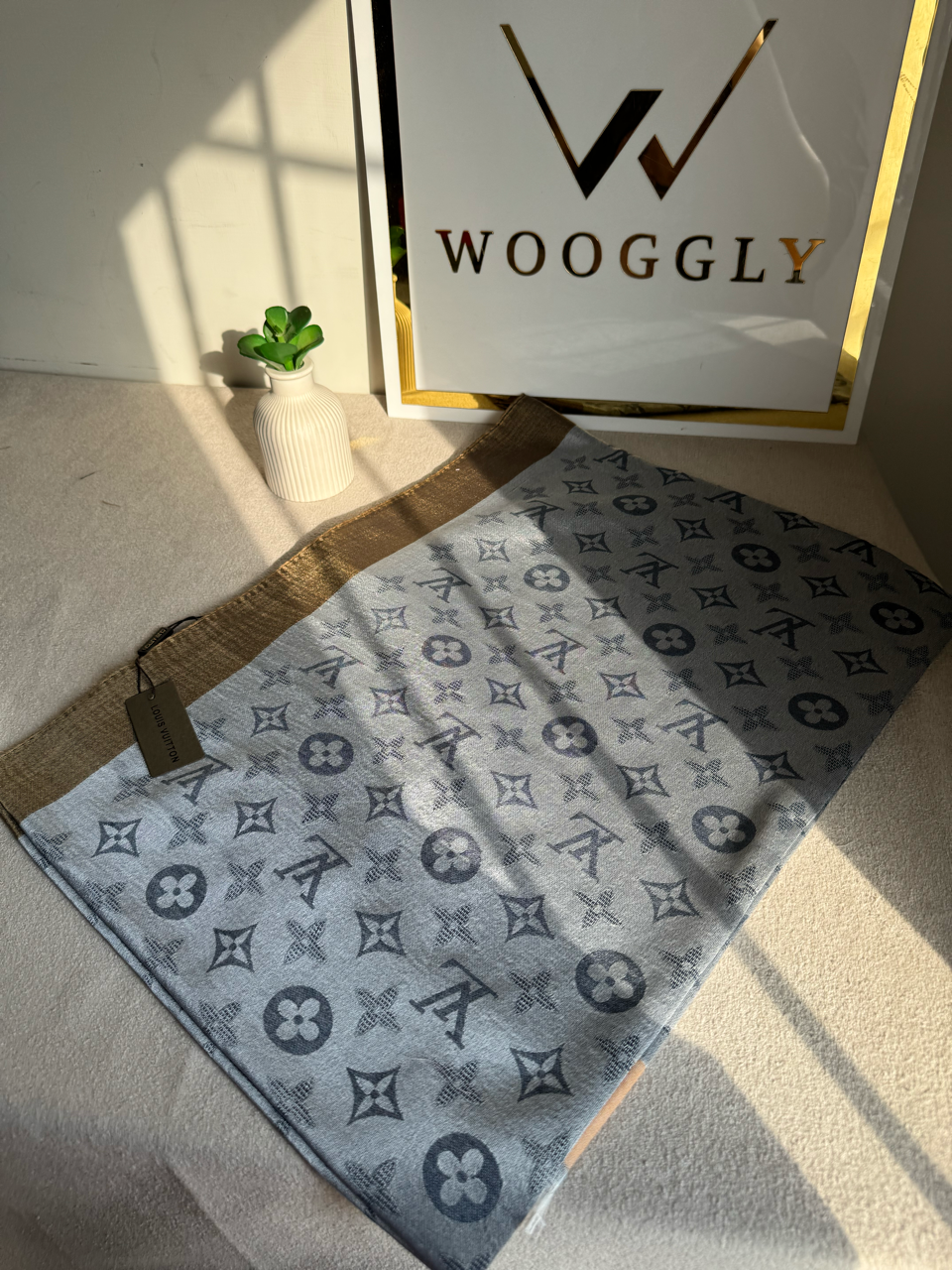 ALL SEASON LV Pashmina Stoller - Grey & Bronze