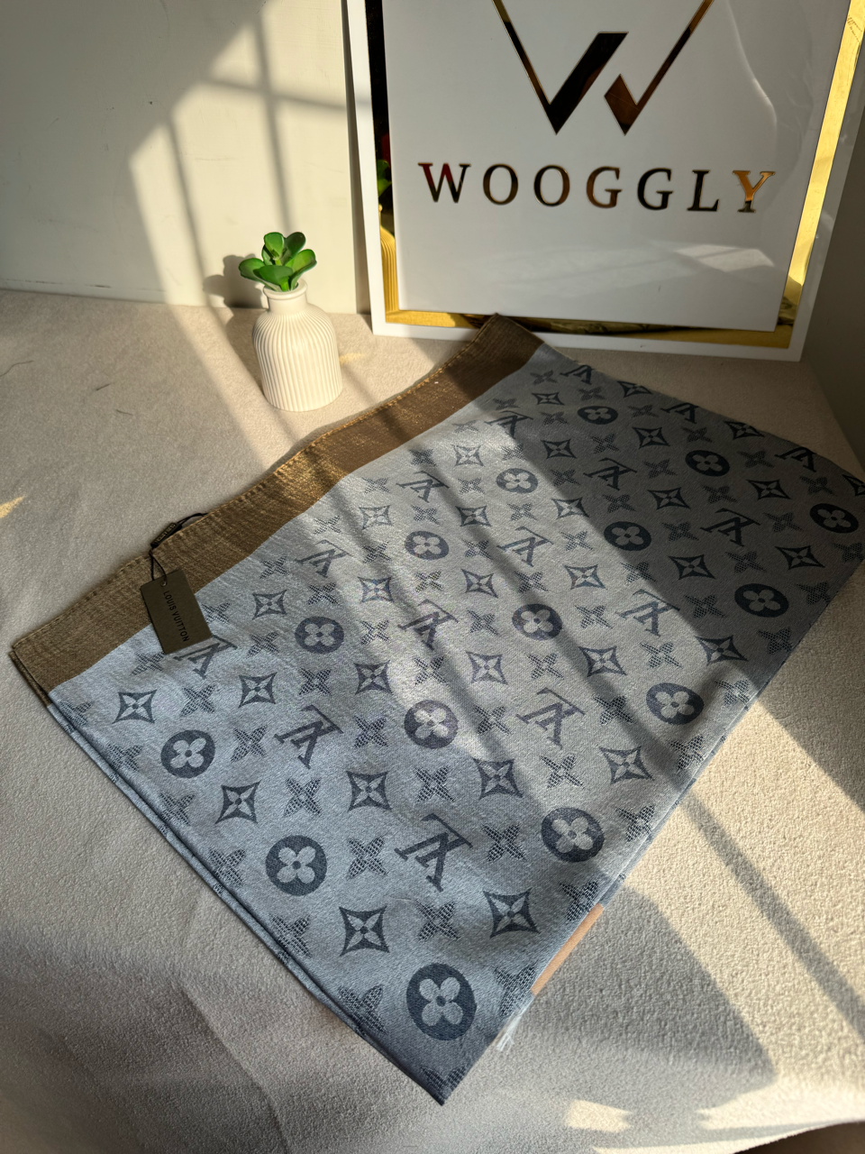 ALL SEASON LV Pashmina Stoller - Grey & Bronze