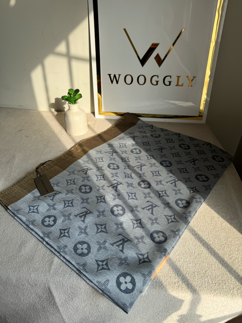 ALL SEASON LV Pashmina Stoller - Grey & Bronze