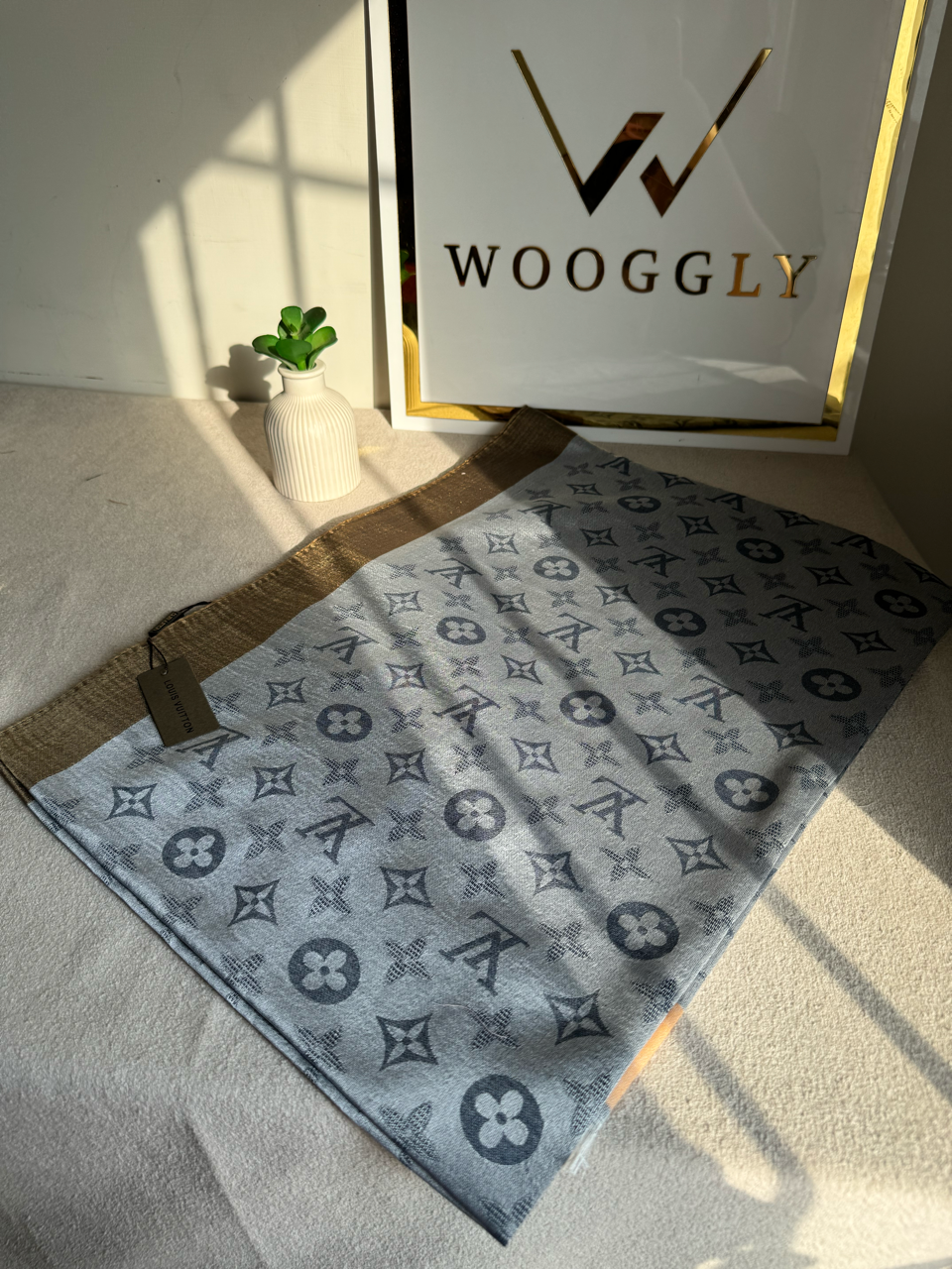ALL SEASON LV Pashmina Stoller - Grey & Bronze