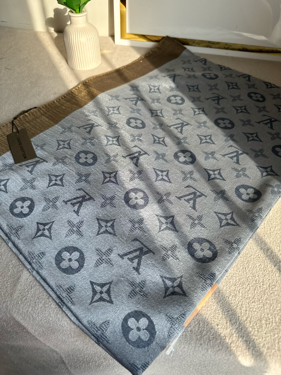 ALL SEASON LV Pashmina Stoller - Grey & Bronze