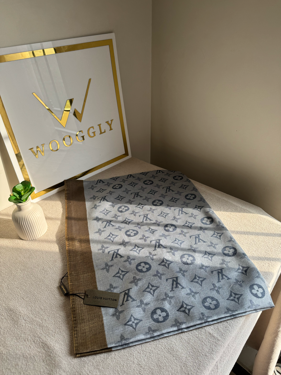 ALL SEASON LV Pashmina Stoller - Grey & Bronze