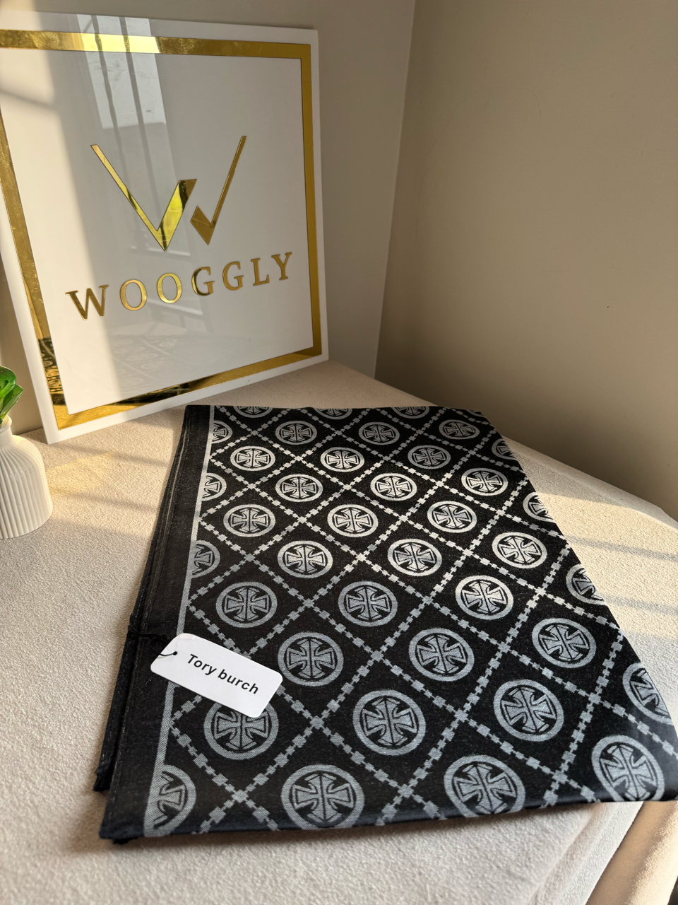 ALL SEASON Tory Burch Stoller - Black & Grey