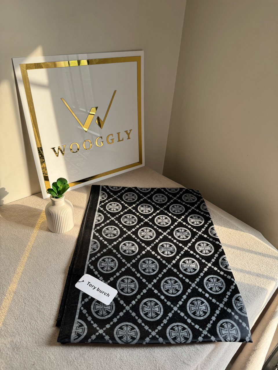 ALL SEASON Tory Burch Stoller - Black & Grey