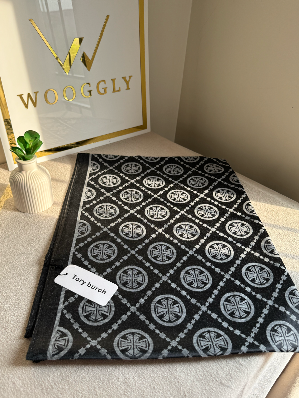 ALL SEASON Tory Burch Stoller - Black & Grey