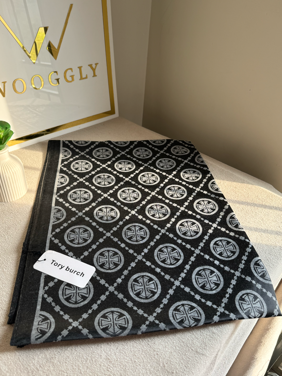 ALL SEASON Tory Burch Stoller - Black & Grey