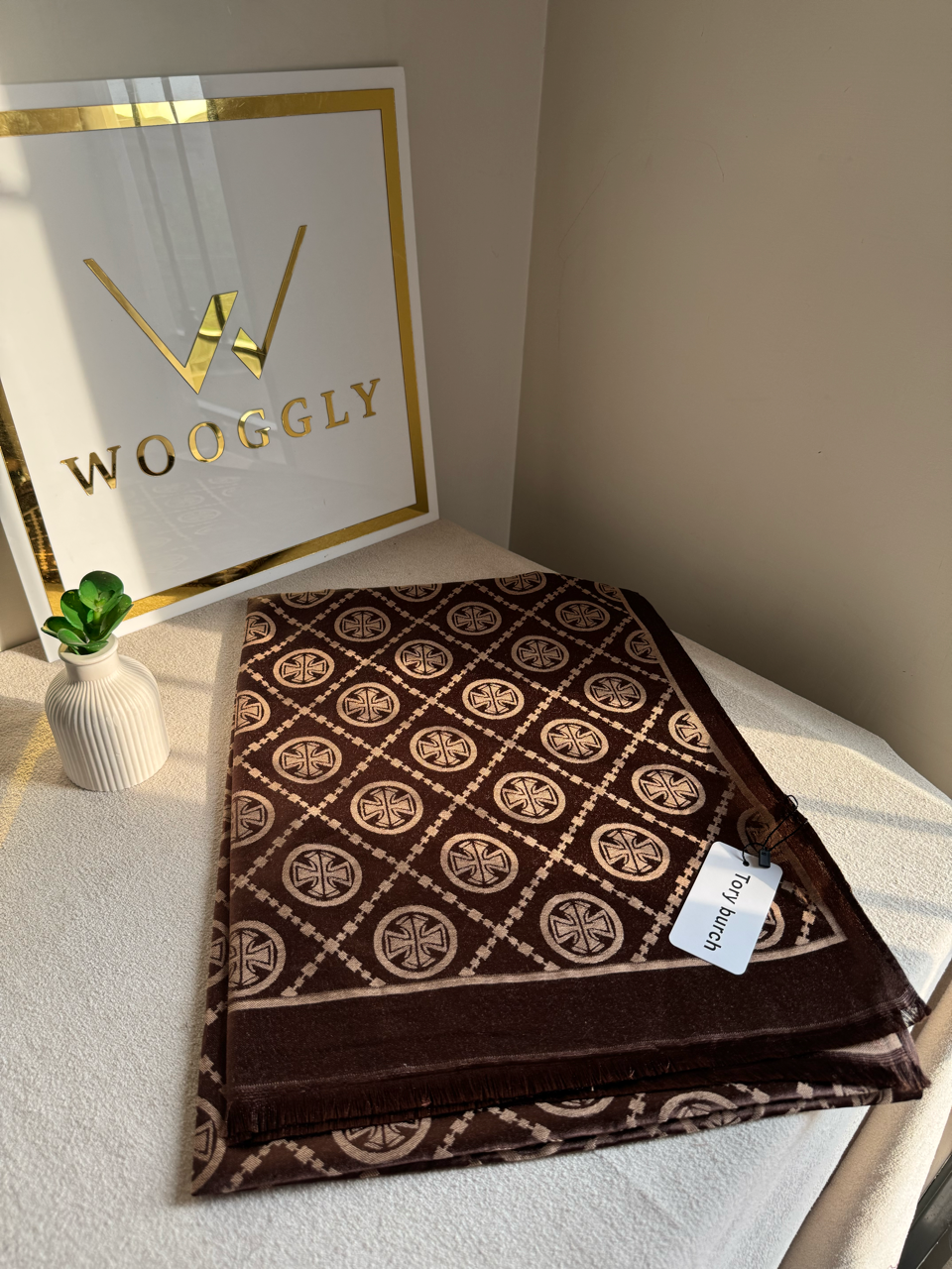 ALL SEASON Tory Burch Stoller - Brown & Beige