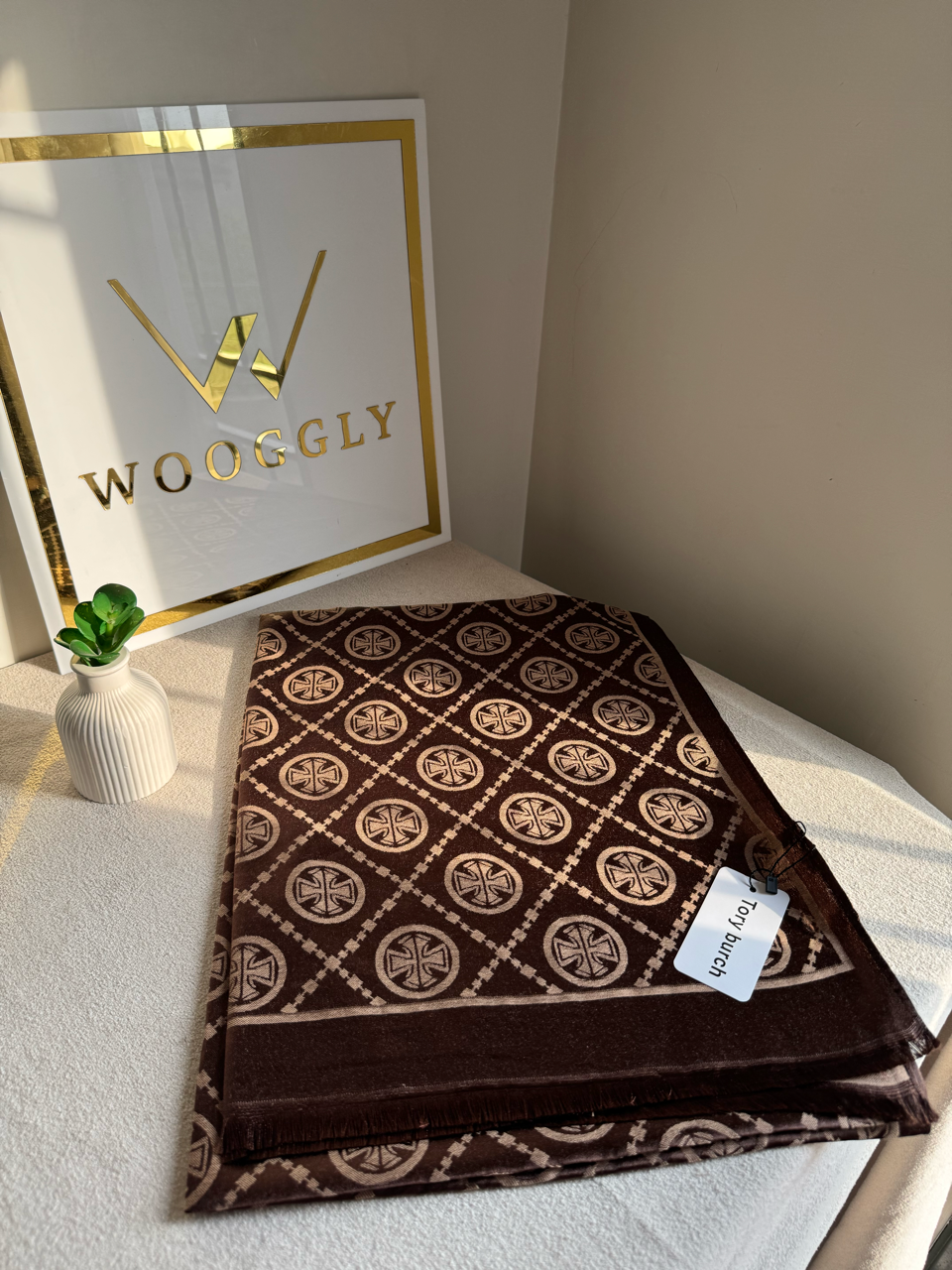ALL SEASON Tory Burch Stoller - Brown & Beige