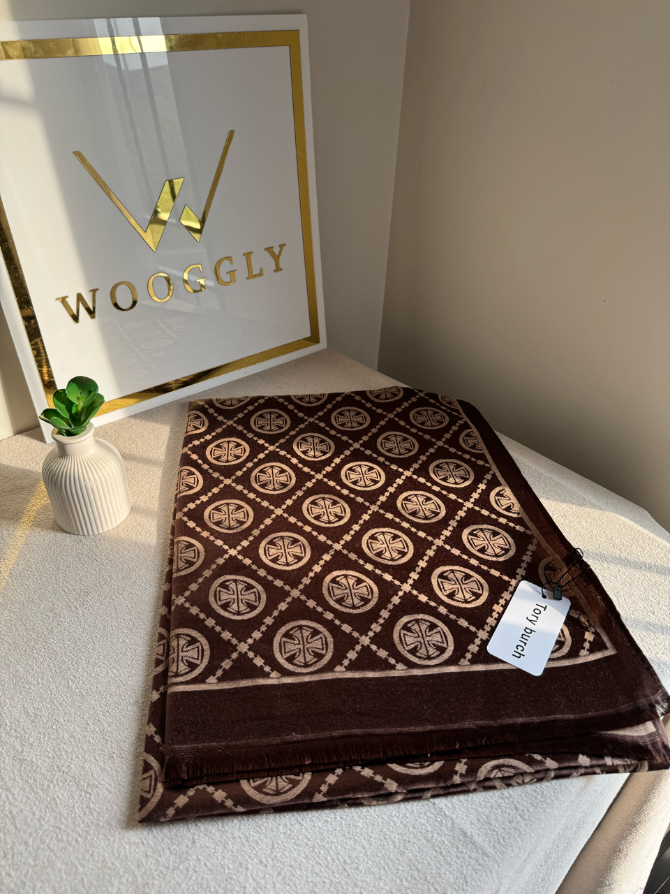 ALL SEASON Tory Burch Stoller - Brown & Beige